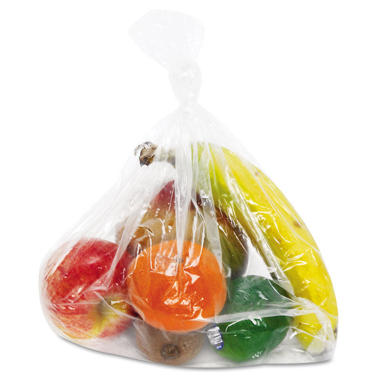Food Bags, 2 gal, 8" x 4" x 18", Clear, 1,000/Carton