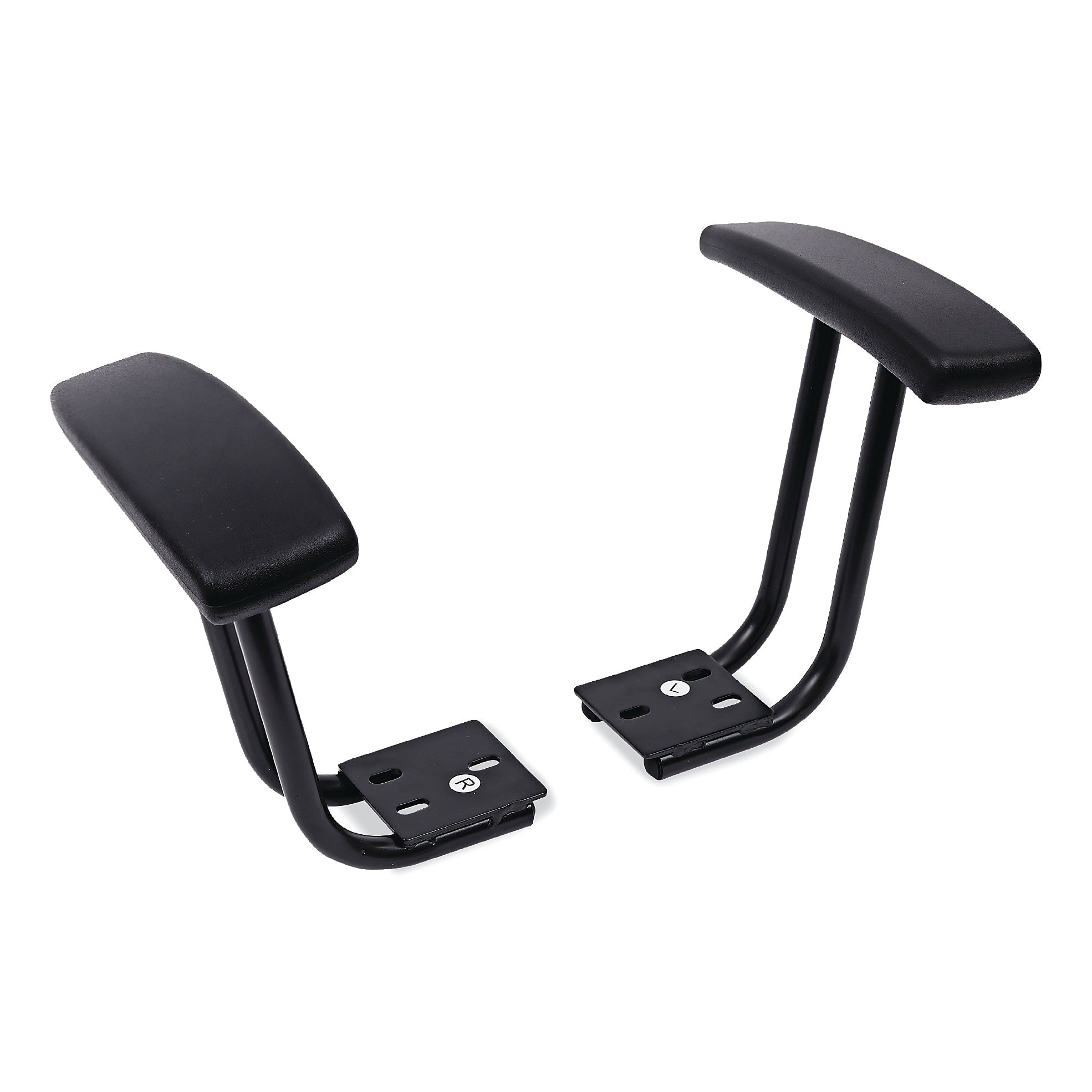 Alera® Fixed T-Arms for Interval IN48B Series Task Chairs, Black, 2/Pair (ALEIN49AKB10B)