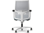 HON Ignition 2.0 Fabric/Mesh Swivel Task Chair, Carolina/Designer White (HIWMMKD.Y2.A.H.IF.HAML21.DW.SB.DWX)