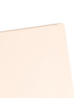 Smead End Tab Heavy Duty Classification Folders, 2" Expansion, Letter Size, 1 Divider, Manila, 10/Box (26825)