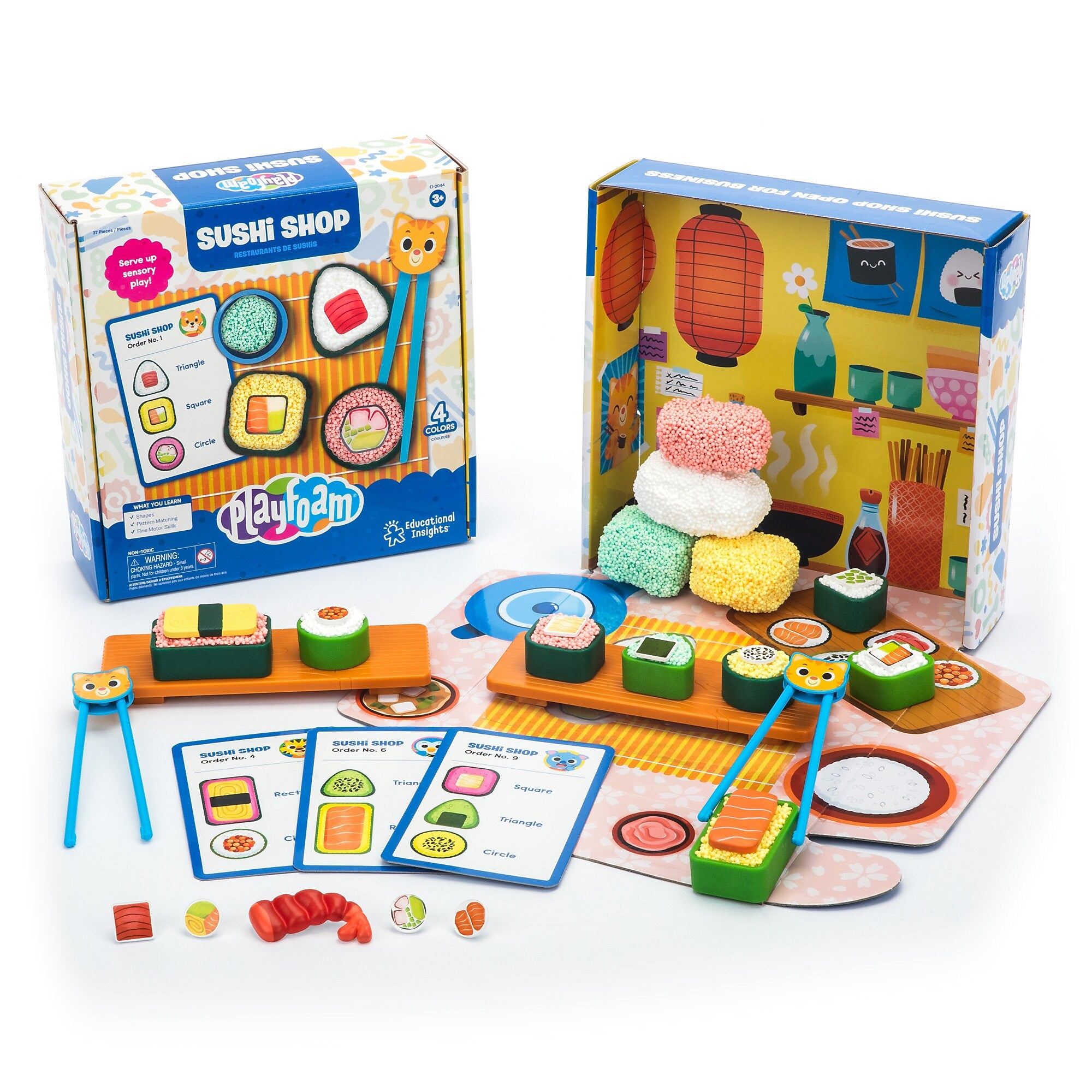 Educational Insights Playfoam Sushi Shop,  Ages 3+ (2044)
