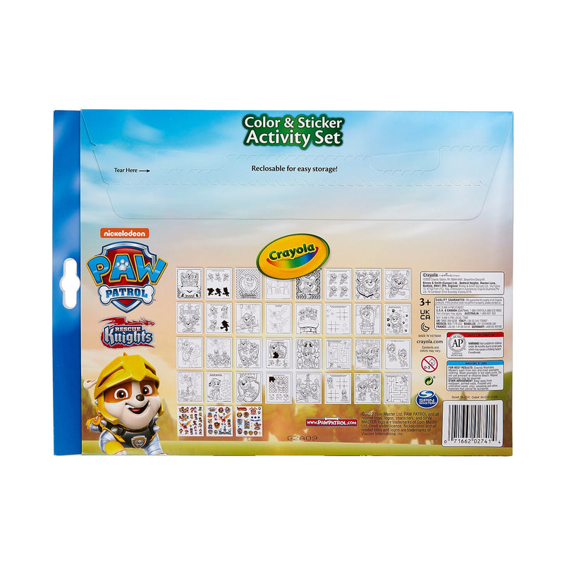 Crayola Color & Sticker: Paw Patrol Activity Book, 3 Sets/Bundle (BIN042741-3)