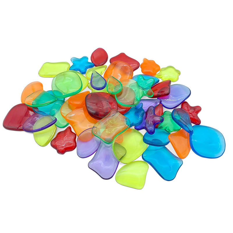 STEAM by Roylco Light Learning Rocks & Play Guide, 49 Pieces/Set (R-20301)