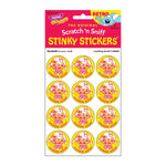 Trend Enterprises Looking Good!/Gumball Scented Stickers, Assorted Colors, 24/Pack, 6 Packs/Bundle (T-83612-6)