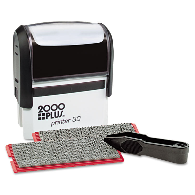 Create-A-Stamp One-Color Address Kit, Custom Message, Black