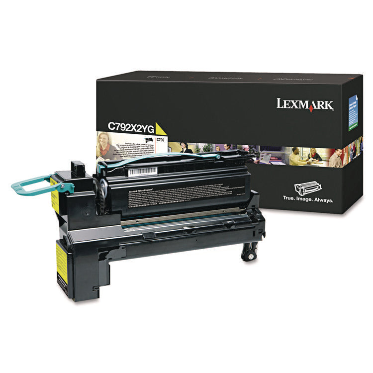 C792x2yg Extra High-Yield Toner, 20,000 Page-Yield, Yellow