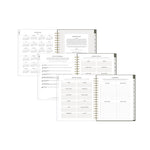 2026 Blue Sky The Everygirl Rue 8" x 10" Calendar Year Daily & Monthly Planner, Plastic Cover, Olive (152789)