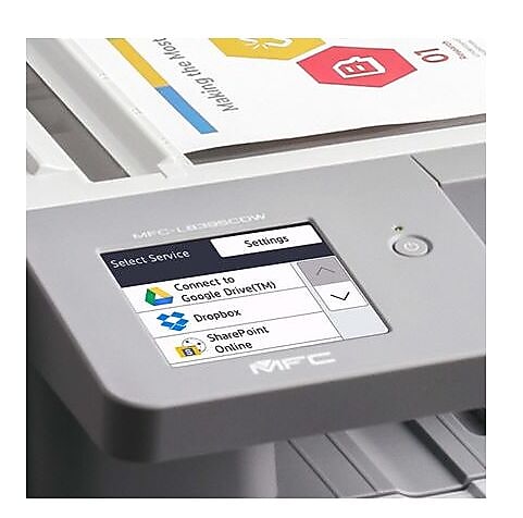 Brother Digital Color All-in-One Printer with Wireless Networking and Duplex Print, Scan, and Copy (MFCL8395CDW)