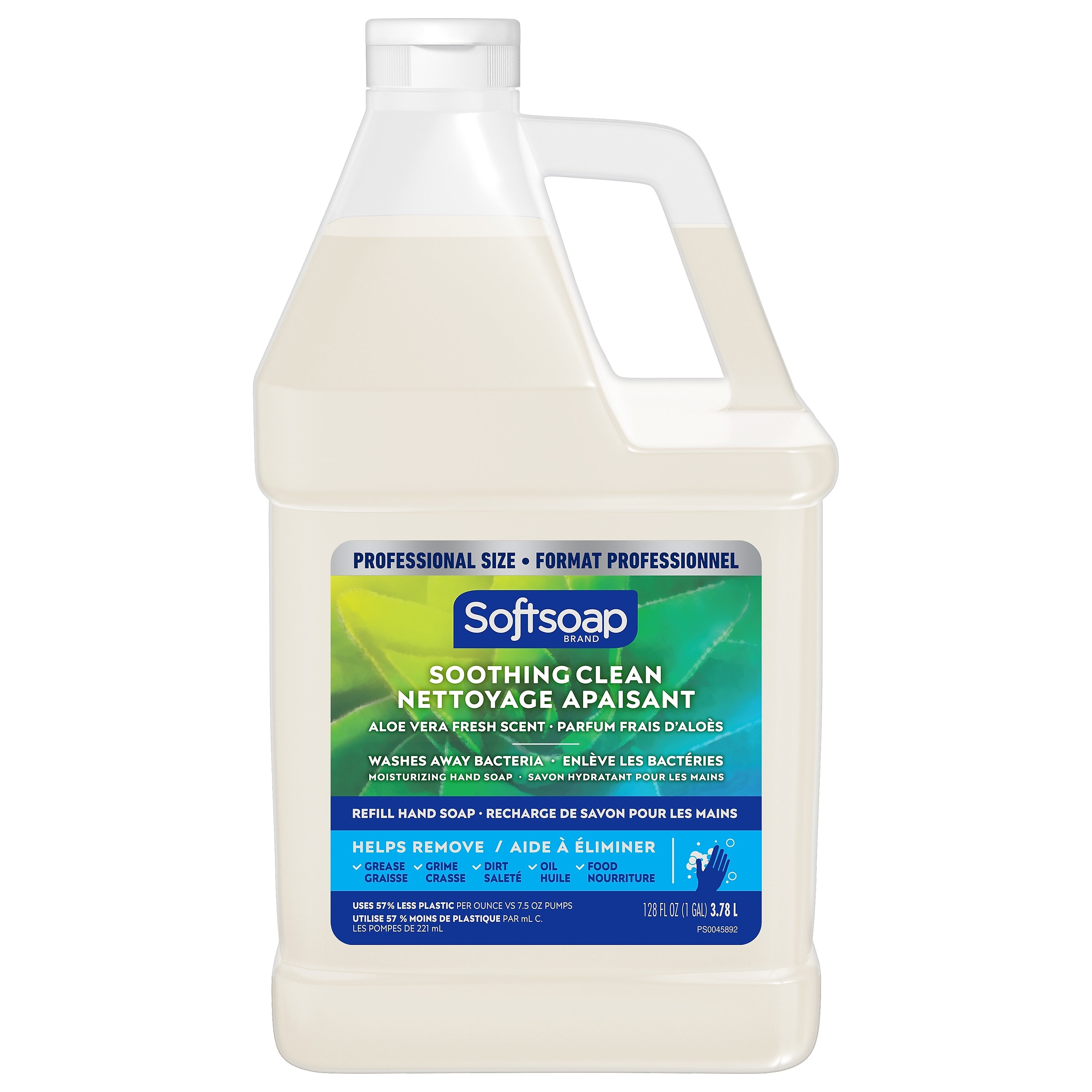 Softsoap Liquid Hand Soap Refill, Aloe Vera Scent, 1 Gallon (61036483)