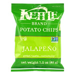 Kettle Brand Gluten Free Jalapeno Potato Chips, 1.5 oz., 24/Box (220-02569)