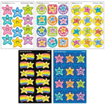 Trend Enterprises All Stars Mixed Stickers Variety Pack, Assorted Colors, 240/Pack (T-33010)