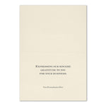"Golden Thank You" Card w/ Gold Lined Ivory Taffeta Envelope, 50/BX