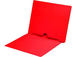Medical Arts Press End Tab File Folder, Straight Cut, Letter-Size, Red, 50/Box (S-09017-RED)