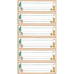 Carson Dellosa Education Grow Together School School Name Plates, 9-1/2" x 3", 36/Pack, 6 Packs/Bundle (CD-122154-6)