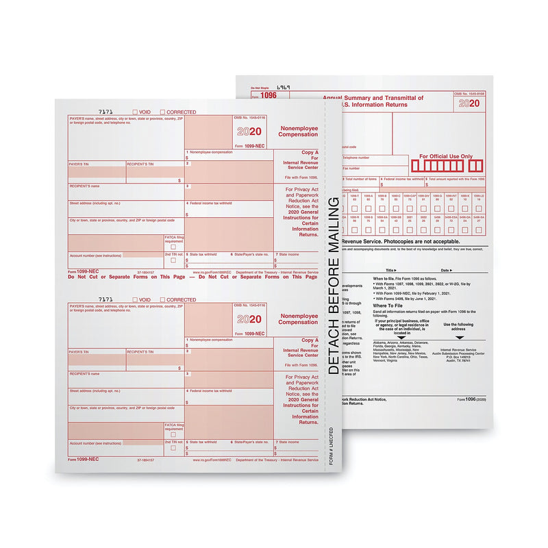 FORM,5 PT FORMS,50/PK,WH