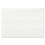 Masslinn Shop Towels, 1-Ply, 12 x 17, Unscented, White, 100/Pack, 12 Packs/Carton