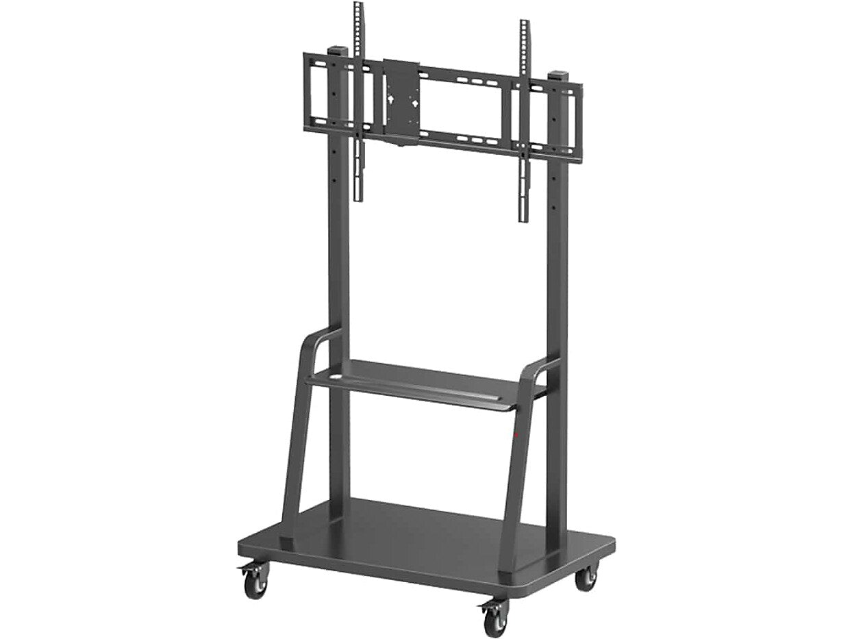 Smart Adjustable Heavy-Duty Mobile Stand, 86", Black (FS-SBID-200)