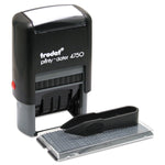 Printy Do It Yourself Self-Inking Message Dater,1.63 x 1, Blue/Red