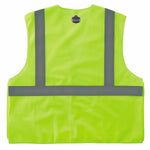 Ergodyne GloWear 8215BA High Visibility Sleeveless Safety Vest, ANSI Class R2, Lime, S/M (21073)