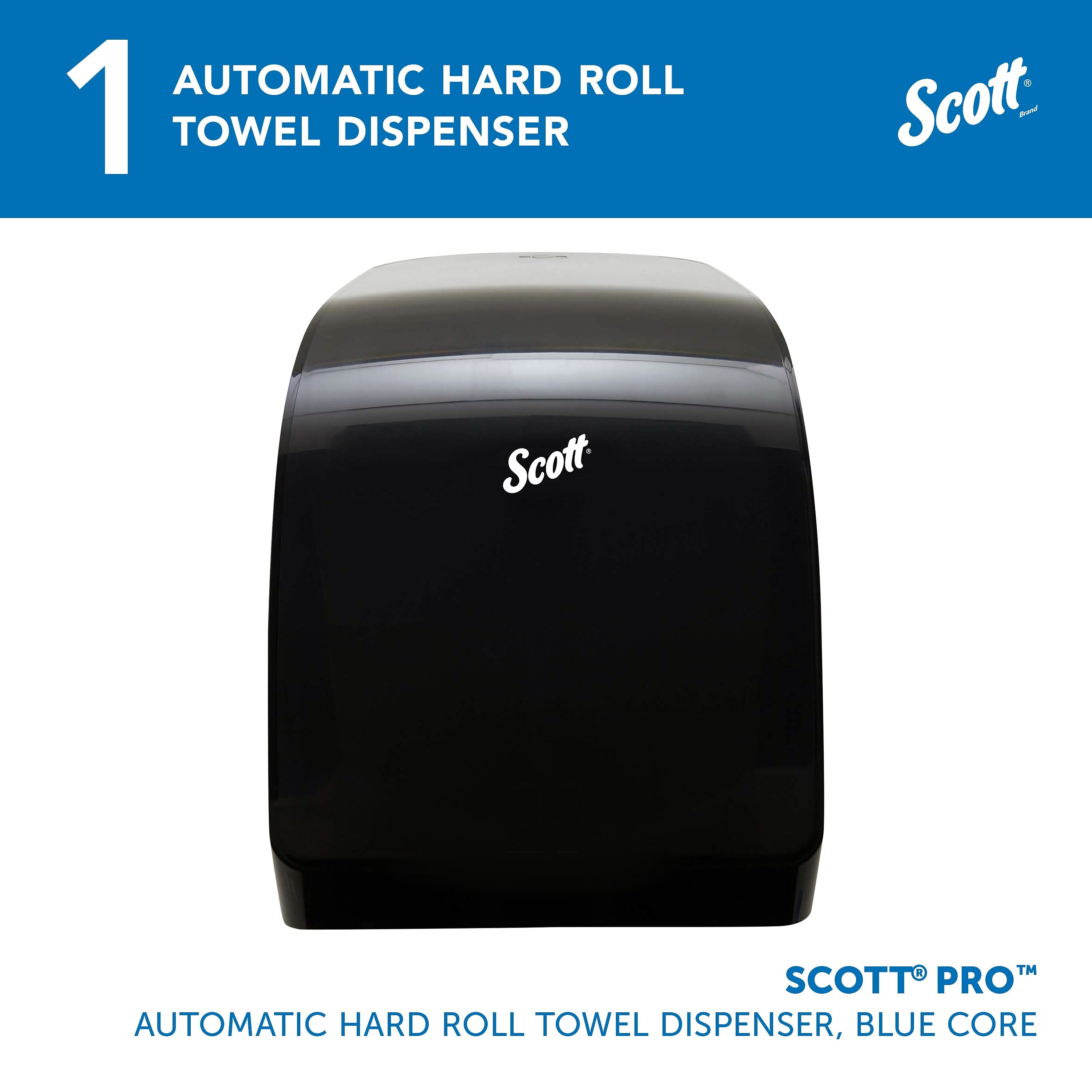 Scott Pro Hardwound Paper Towel Dispenser, Black (34348)