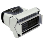Pre-Inked Shutter Stamp, Red, REVISED, 1.63 x 0.5