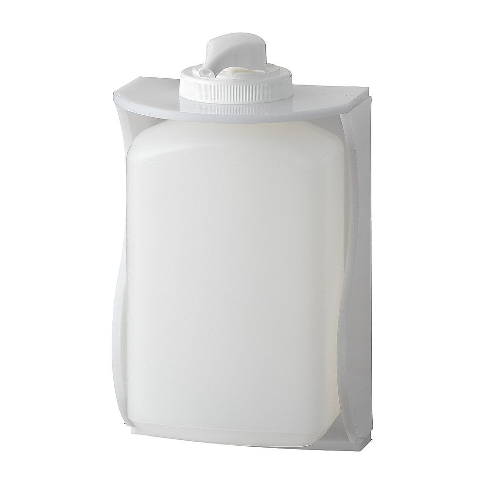 Petra 32 oz Wide Mouth Bottle Dispenser Kit, White (PD100-B32W1H)
