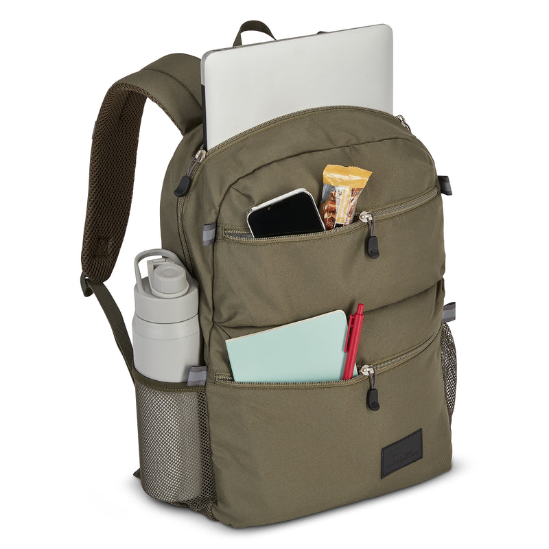 High Sierra Everclass Backpack, Medium, Olive (150917-1633)