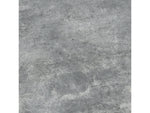 Household Essentials Jamestown 31.5"Dia. Laminate Round Coffee Table, Rustic Slate Concrete/Black (8096-1)