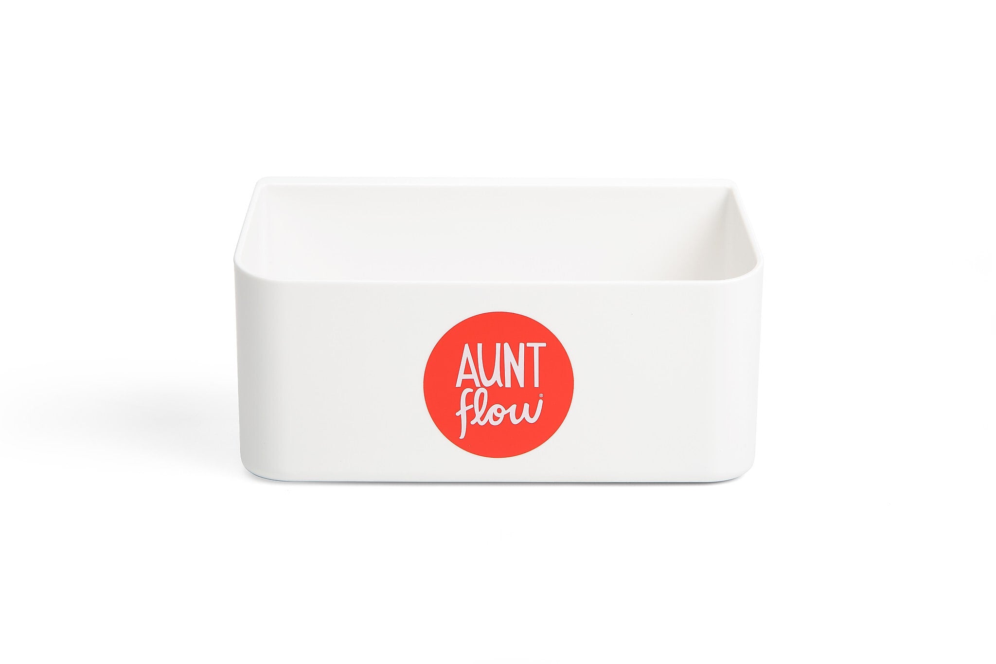 Aunt Flow Sanitary Pad and Tampon Display Box, White (DISP-BOX-2)