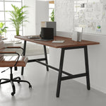Flash Furniture Redmond 60"W x 30"D Conference Table, Laminate, Walnut (MTM6030WLTABF)