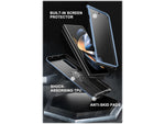 SUPCASE Unicorn Beetle Metallic Blue Kickstand Case for Samsung Galaxy Z Fold4 (SUP-Galaxy2022-ZFold4-5G-Unicorn-SP-Tilt)