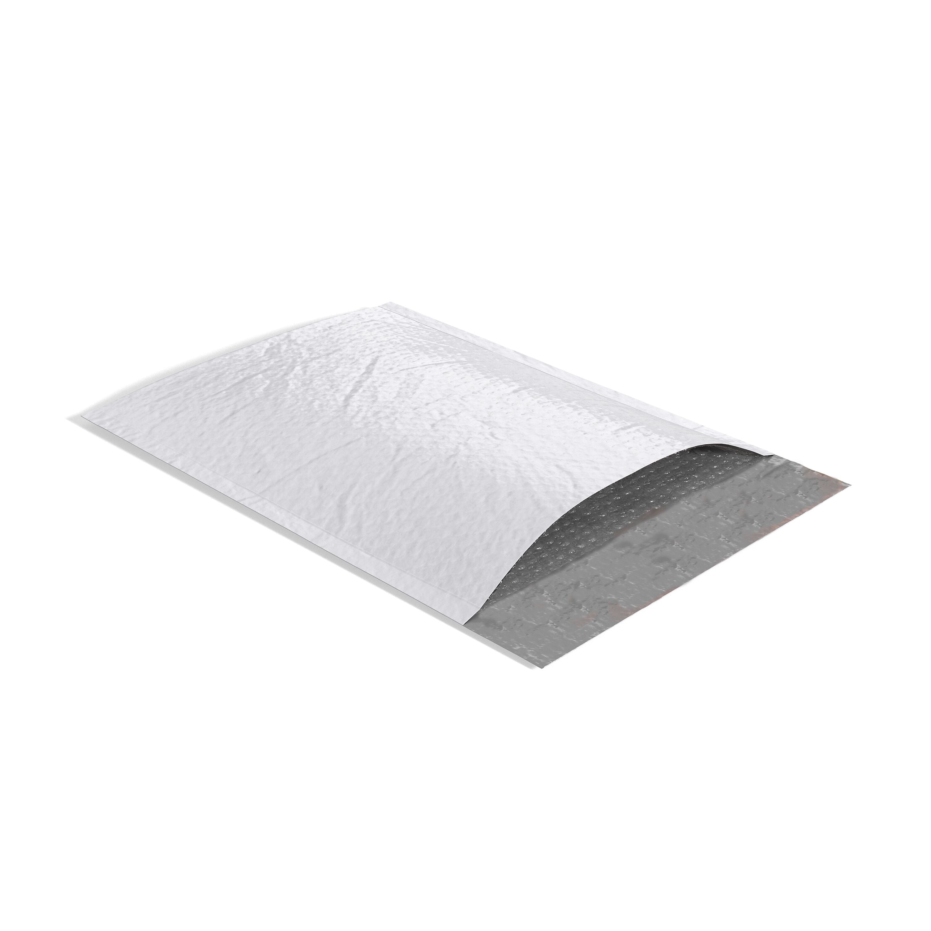 Staples 7.88 x 10.75 Self-Sealing Bubble Mailer, #1, White, 100/Carton (ST56625)
