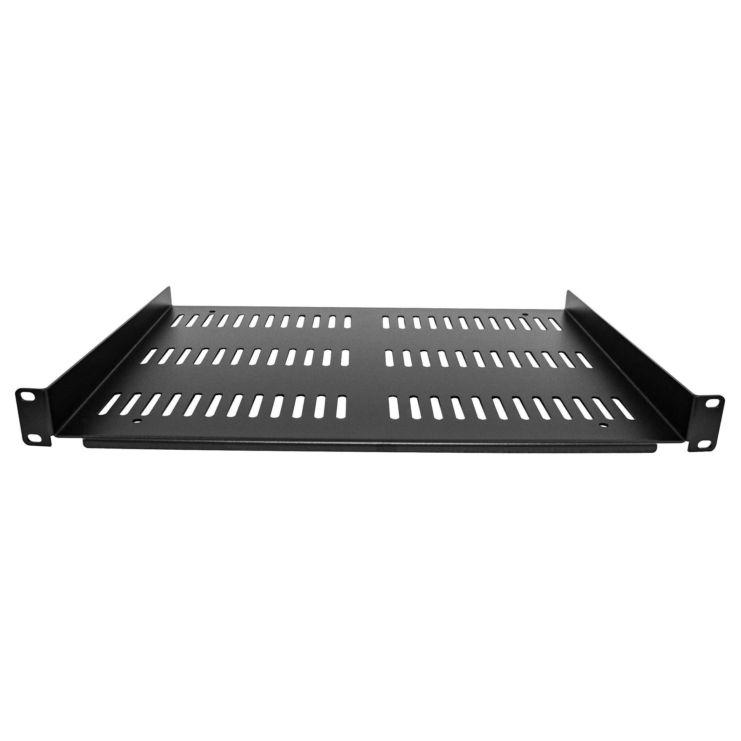 StarTech.com 1U 19" Vented Server Rack Cabinet Cantilever Shelf - 12" Deep