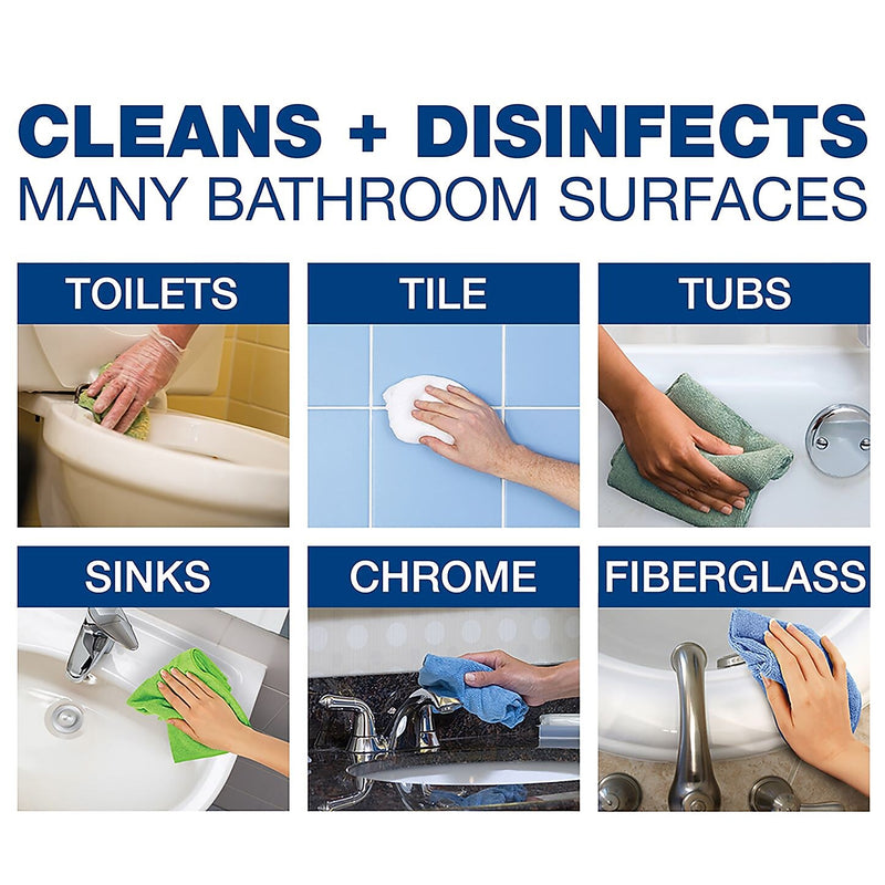 Comet Professional Multi Purpose Disinfecting/Sanitizing Bathroom Cleaner, 1 Gallon, Citrus Scent, 3/Carton (22570)