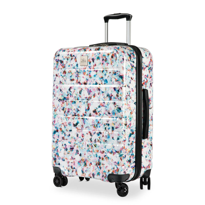 Skyway Luggage Epic 2.0 24" Hardside  Suitcase, 8-Wheeled Spinner, Confetti (780-24"103-4VP)