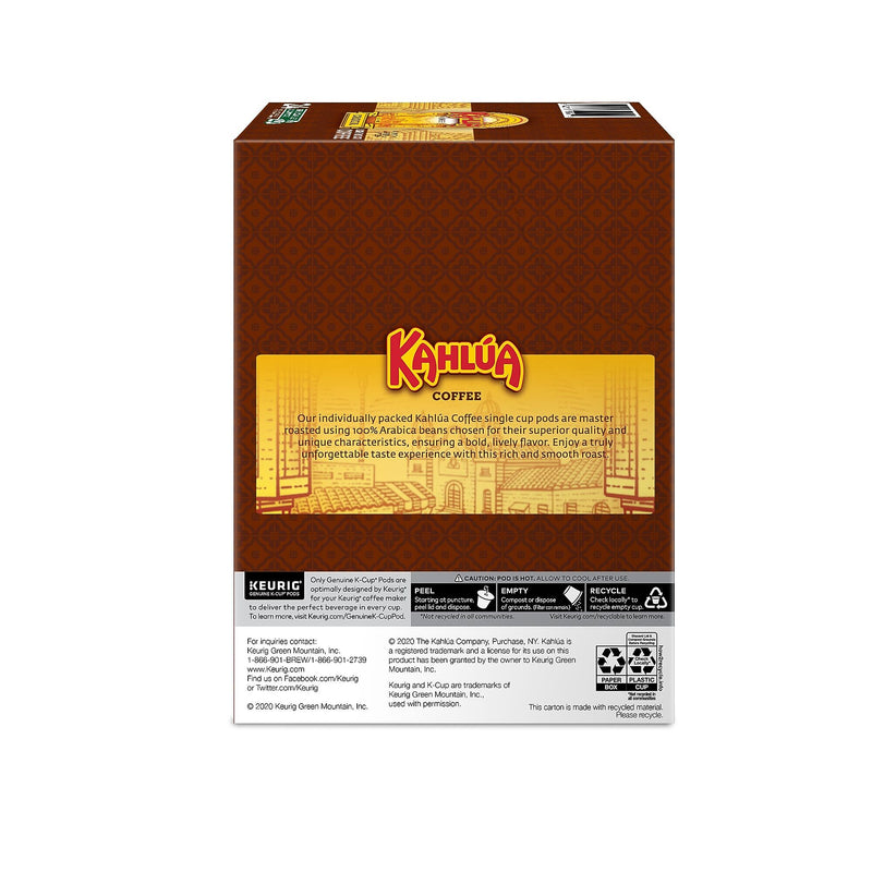 Kahlua Original Blend Coffee Keurig® K-Cup® Pods, Light Roast, 24/Box (5000376328)
