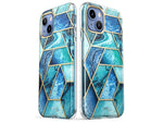i-Blason Cosmo Ocean Blue Case for iPhone 14 Plus (iPhone2022-6.7-Cosmo-SP-Ocean)