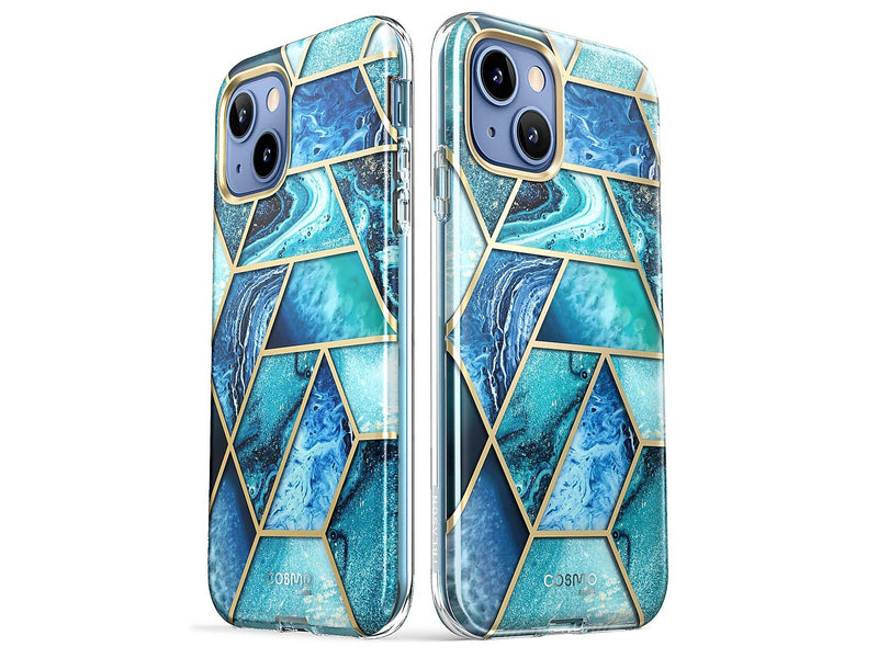 i-Blason Cosmo Ocean Blue Case for iPhone 14 Plus (iPhone2022-6.7-Cosmo-SP-Ocean)
