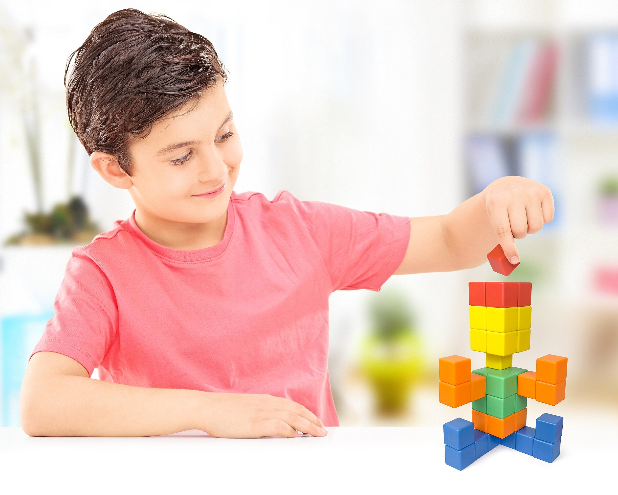 Tytan Toys Magnetic Cubes Building Blocks, 50 Pieces (ACTYT027)
