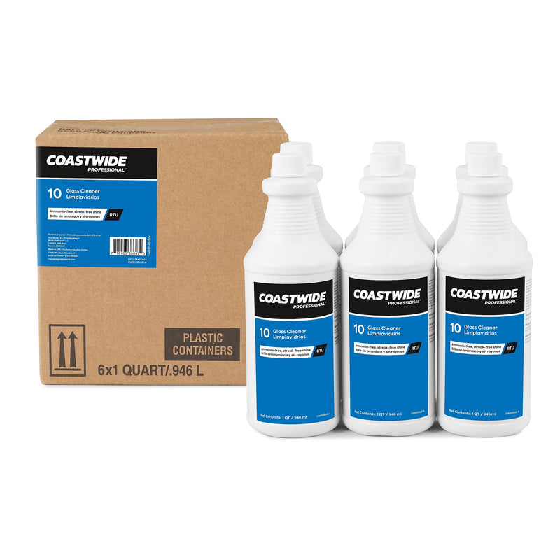Coastwide Professional Glass Cleaner, 0.95L, 6/Carton (CW111032-A)