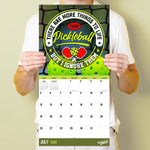 2026 TF Publishing Pickleball Is Life 12" x 12" Monthly Wall Calendar (26-1112)