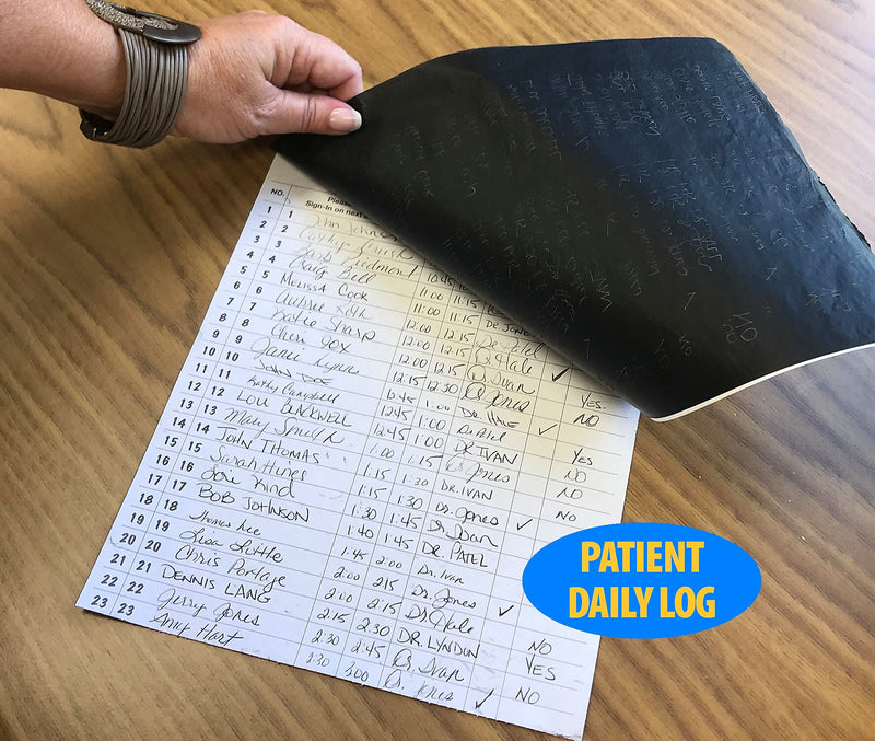 Tabbies Patient Sign-In Sheets, 3-Part, 125/Pack (TAB14532)