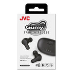 JVC Gumy Wireless Earbuds, Bluetooth, Black (JVCHAA7T2B)