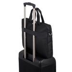 Bugatti Lucas Polyester Briefcase, Laptop Compatible, Black (EXB529-Black)