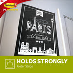 Command Small Poster Hanging Strips, 104/Pack (17024-104NA)