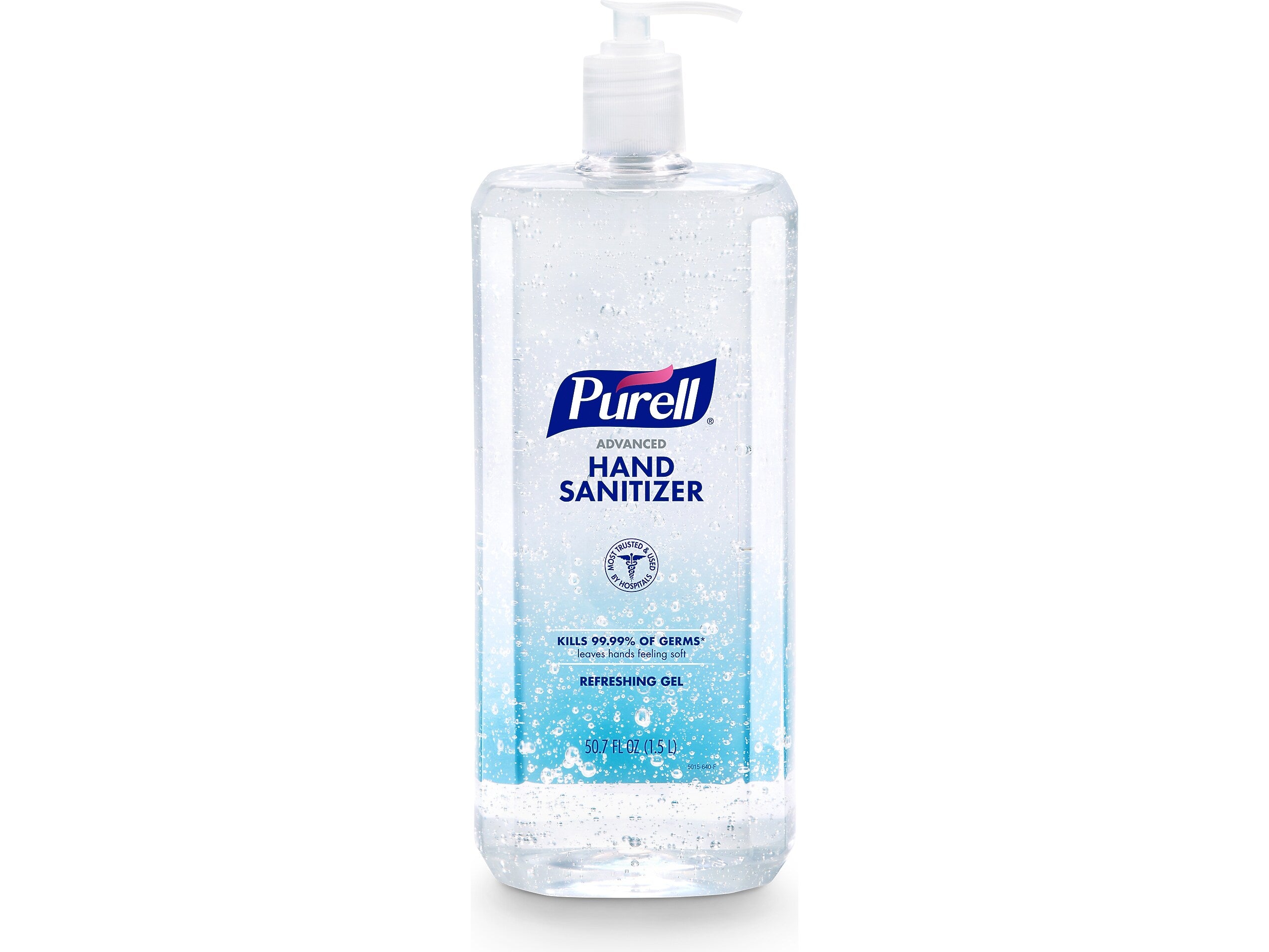 PURELL Advanced 70% Alcohol Gel Hand Sanitizer, Clean Scent, 1.5 L, 4/Pack (5015-04CT)
