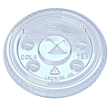 LID,W/X-SLT,2500/CT,CLR, 2500/Carton (FABLKC910)