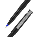 uni-ball Rollerball Pens, Micro Point, Blue Ink, 12/Pack (60153)