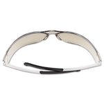BearKat Safety Glasses, Frost Frame, Clear Mirror Lens, 12/Box