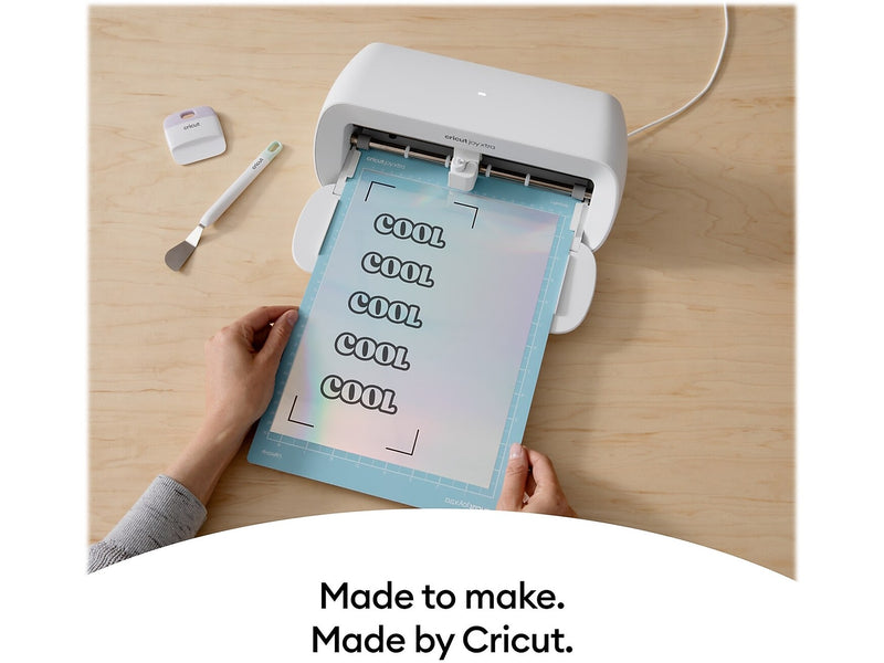 Cricut Die Cutting Printable Vinyl, Silver, 10 Sheets/Pack (2010359)